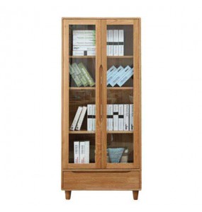 Hagan Solid Oak Wood Storage Cabinet