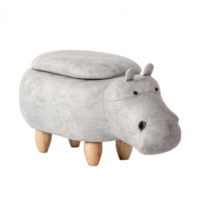 Little Hippo Stool with Storage - Junior