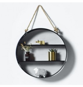 Orwell Round Hanging Wall Shelf