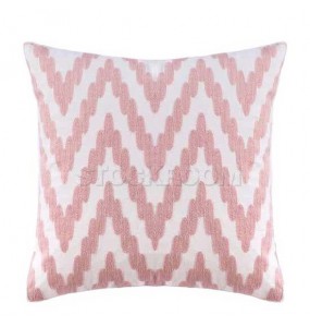 Dotted Zig-Zag Decorative Cushion