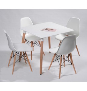 Eames DSW Style Square Table