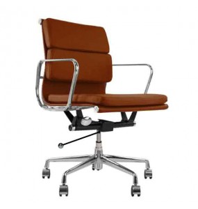 Eames Style Softpad Lowback Office Chair With Castors