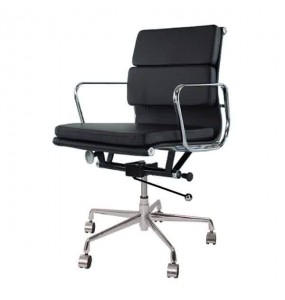 Eames Style Softpad Lowback Office Chair With Castors