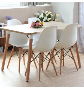 Eames DSW Style Rectangular Dining Table