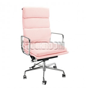 Eames Style Softpad Highback With Castors Office Chair - Special Version