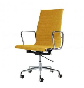 Eames Style Fabric Highback Office Chair With Castors