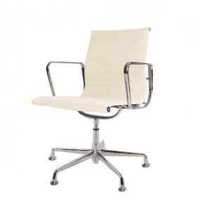 Eames Style Fabric Lowback Fixed Office Chair