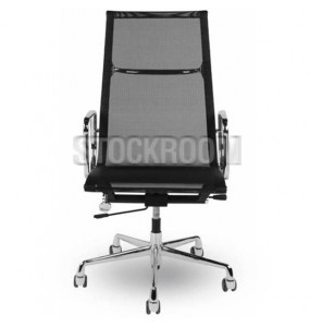 Eames Style Mesh Highback Office Chair With Castors