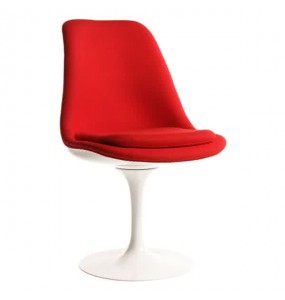 Eero Saarinen Tulip Style Dining Chair - Upholstered