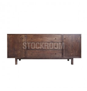 Falcon solid oak wood sideboard