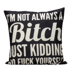 Fxxxx 2 Decorative Cushion