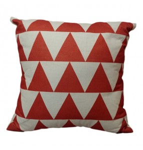 Geometric Triangle 4 Cushion