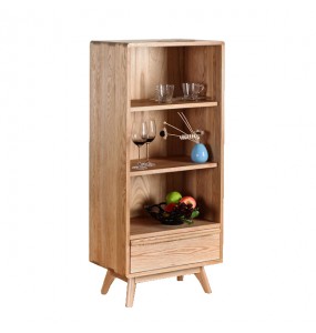 Gerardo Solid Oak Wood Storage Cabinet