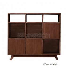 Grant Living Room Side Cabinet - Walnut Finish