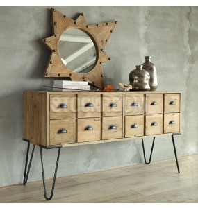 Hades Industrial Style Sideboard / Console / Drawers