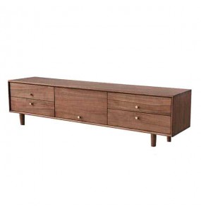 Hana Solid Oak Wood TV Cabinet