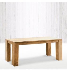 Jacob Chunky Solid Oak Wood Dining Table