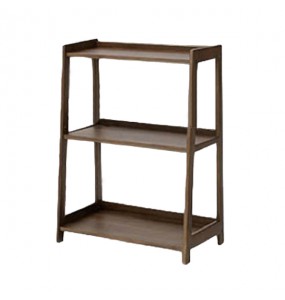 Joel Solid Oak Wood Shelf - 3 Rows