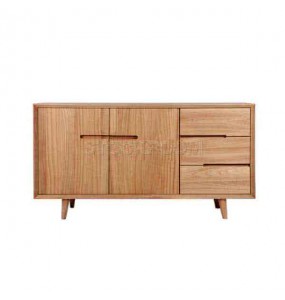 Johnson Solid Oak Wood Sideboard