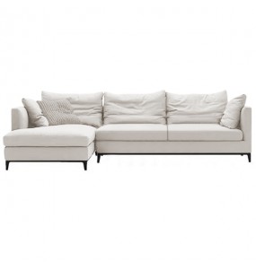 Juliett Fabric Feather Down Sofa - L shape / Sectional Sofa