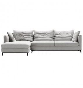 Juliett Fabric Feather Down Sofa - L shape / Sectional Sofa