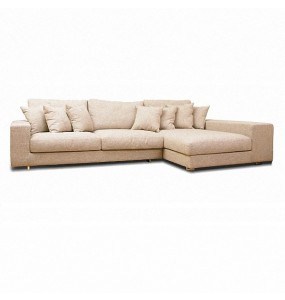 Kagan Fabric Feather Down Sofa - L Shape / Sectional Sofa