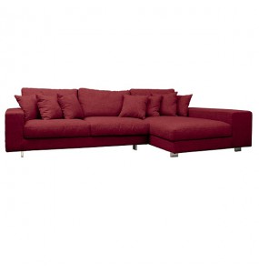 Kagan Fabric Feather Down Sofa - L Shape / Sectional Sofa