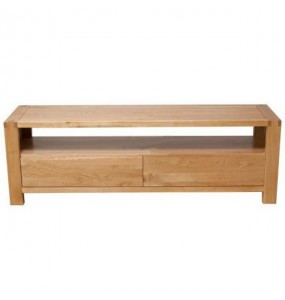 Kellett Solid Oak Wood TV Cabinet