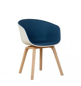Leona II Fabric Armchair Dining Chair