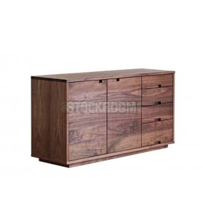 Lester Solid Oak Wood Cabinet / Sideboard