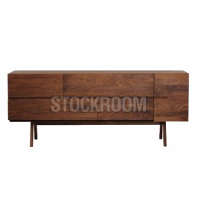 Liona Solid Oak TV cabinet