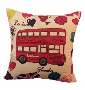 London Bus decoration Cushion