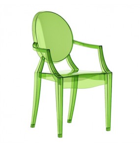 Louis Ghost style Armchair - Stackable