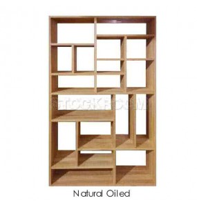 Majestic Solid Oak Wood Bookshelves