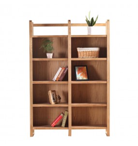 Milora Solid Oak Wood Bookshelves