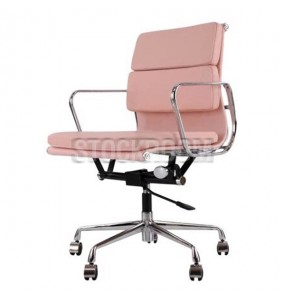 Eames Style Softpad Lowback With Castors Office Chair - Special Version