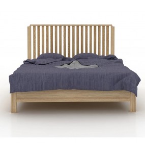 Perona Solid Oak Wood Bed Frame