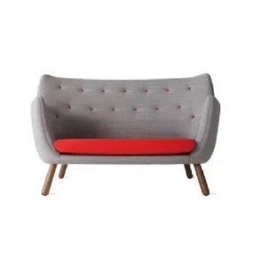 Poet Style Fabric Sofa