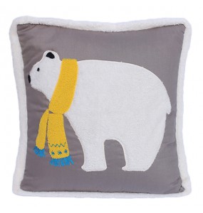 Polar Bear Decorative Cushion