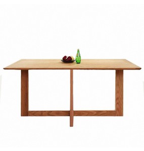 Quadpod Solid Oak Wood Dining Table