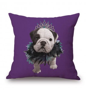 Queen Bulldog Cushion