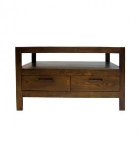 Renny Solid Oak Wood TV Cabinet