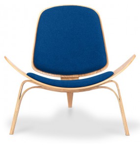 Hans J. Wegner Style Shell Chair CH07