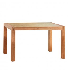 Squado Solid Oak Wood Slim Dining Table
