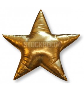 Star Shaped Cushion - Gold