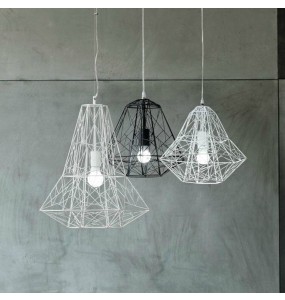 Wire Style Pendant Lamp Set (3 Lights in a set)