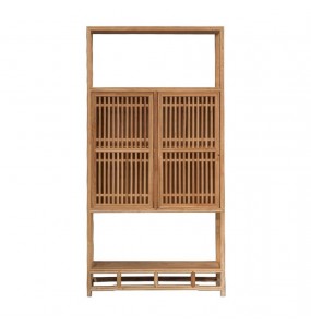 Tang Elm Wood Chinese Tall Cabinet - TC05
