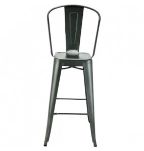 Xavier Pauchard Style Tolix Bar Stool - High-Back