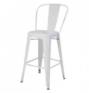 Xavier Pauchard Style Tolix Bar Stool - High-Back