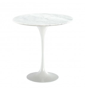 Tulip Style Marble Side Table